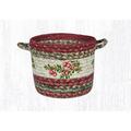 Capitol Importing Co Cranberry Craft-Spun Utility Jute Braided Medium Baskets, 13 x 9 in. 38-UBPMD9390C